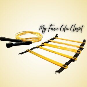 NEW* Beachbody/Bodi Insanity The Asylum Agility ladder & skipping rope set